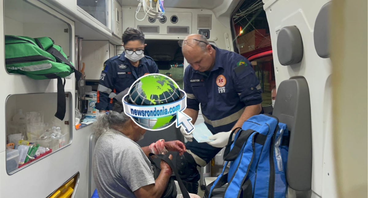 Idoso é esfaqueado por moradoras de rua durante assalto no centro