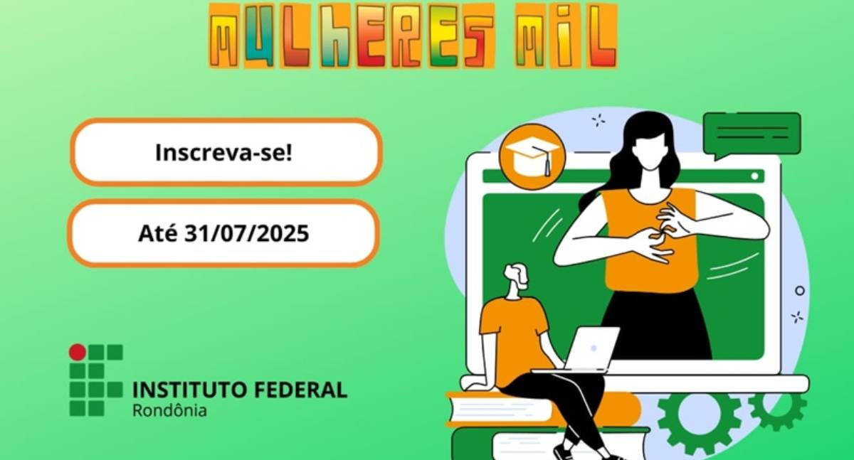 IFRO abre seleção para Professores em curso de Libras no Programa Mulheres Mil