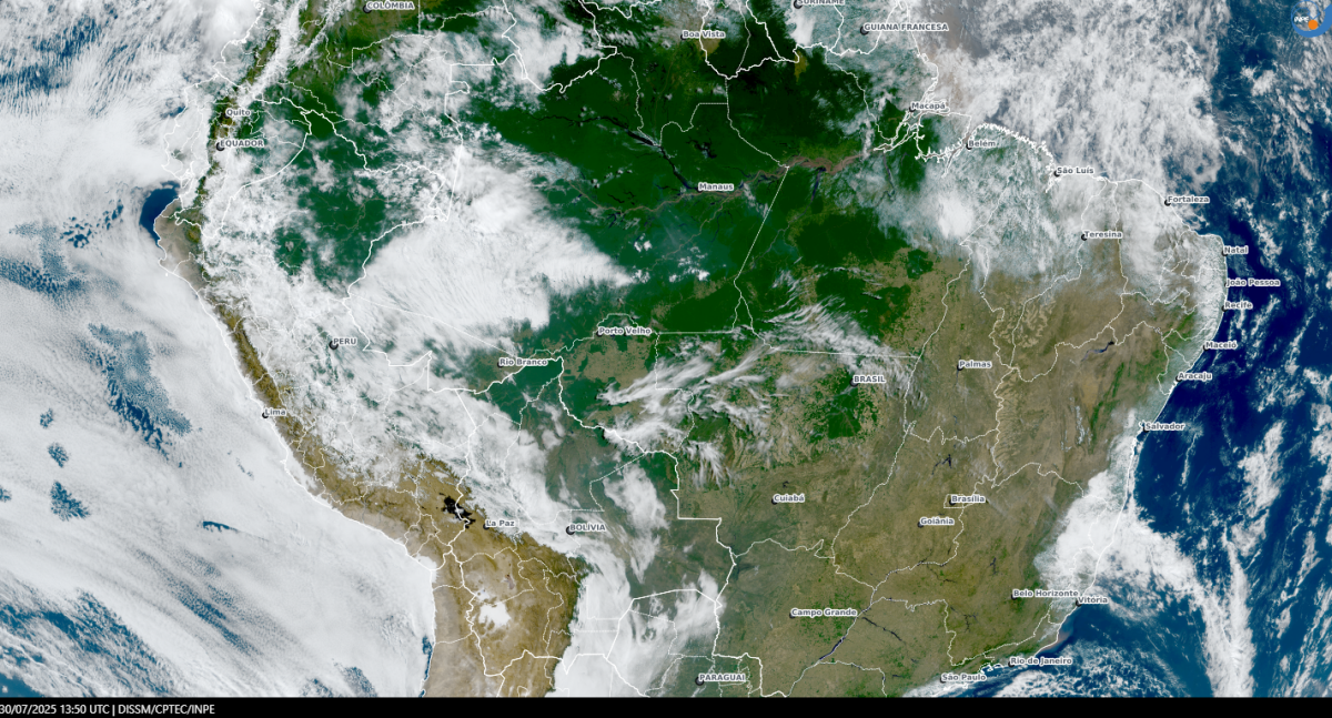 Inmet alerta para chuvas no Vale do Guaporé e Madeira; friagem pode chegar em agosto