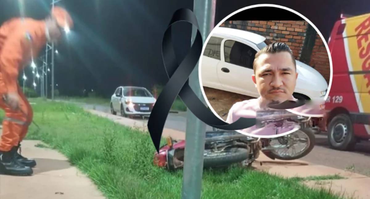 Jovem morre após grave acidente de moto em Pimenta Bueno