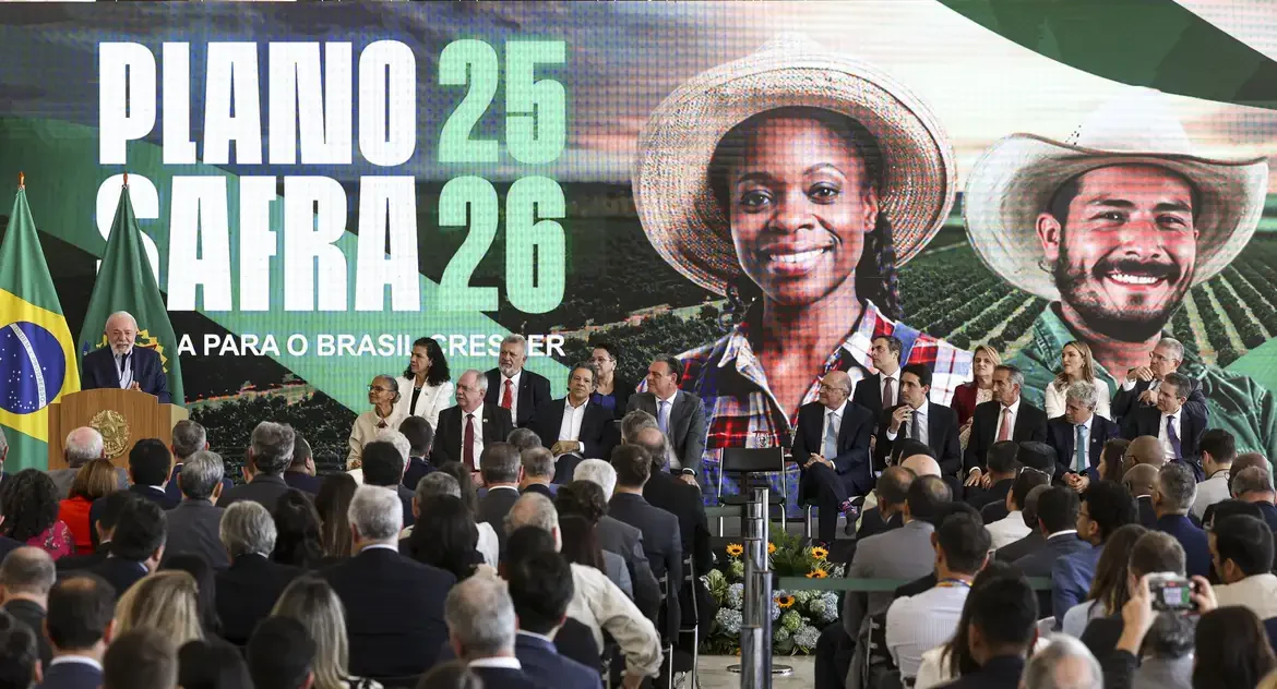 Governo Federal lança Plano Safra 2025/2026 com R$ 516,2 bilhões para agricultura e pecuária empresarial