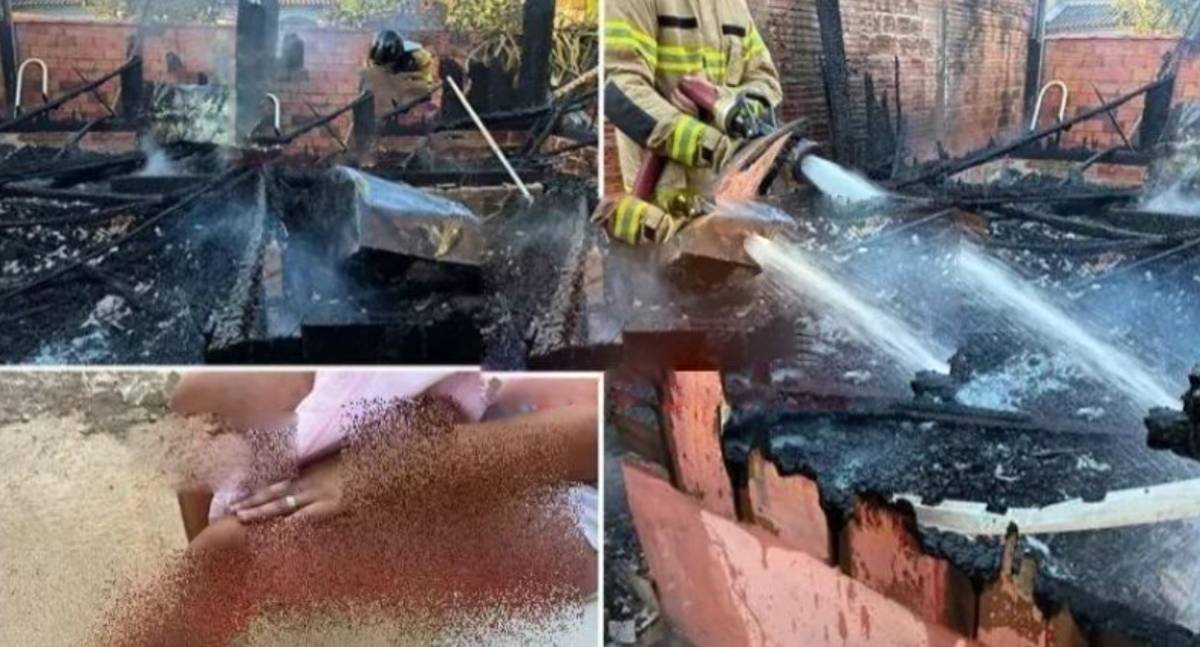 Mãe sofre queimaduras ao salvar filha de incêndio no bairro Floresta em RO