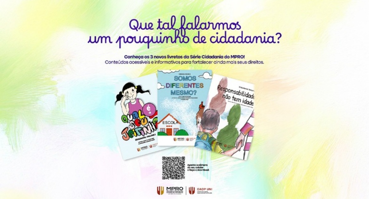 Ministério Público de Rondônia lança gibis para ensinar cidadania nas escolas