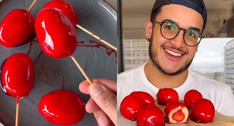 Morango do Amor vira febre no Brasil; aprenda a fazer o doce