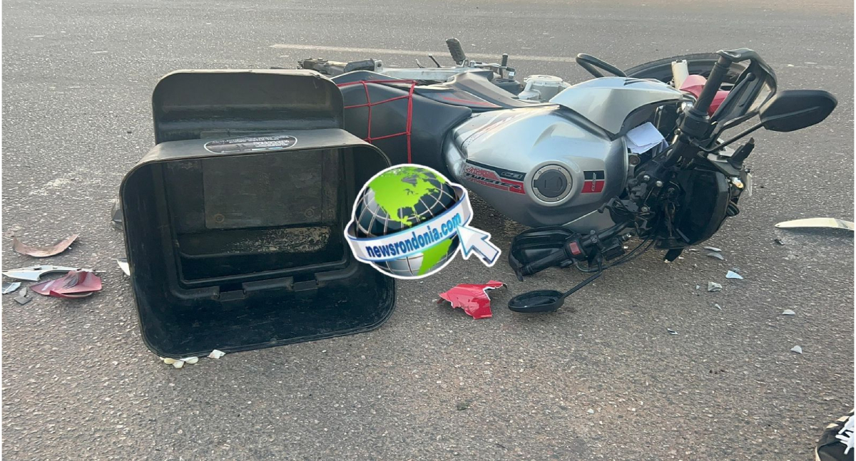 Motociclista corta pescoço em grave acidente com caminhonete na capital