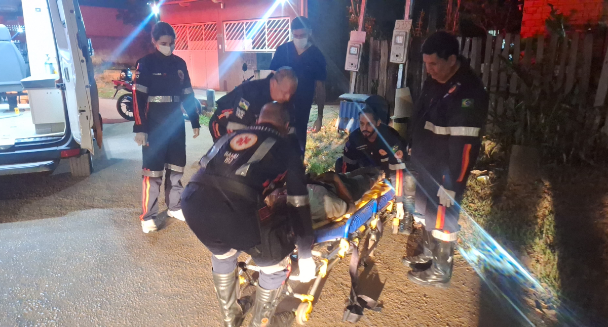 Motociclista fica em estado grave após queda na zona Norte de Porto Velho