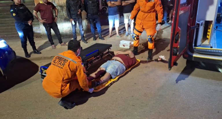 Motociclista fica inconsciente após queda grave na zona Leste