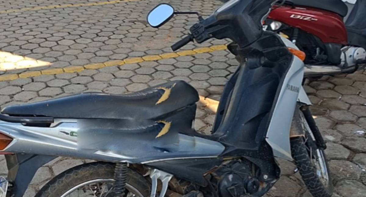 Motoneta furtada é recuperada pela PM no segundo distrito de Ji-Paraná
