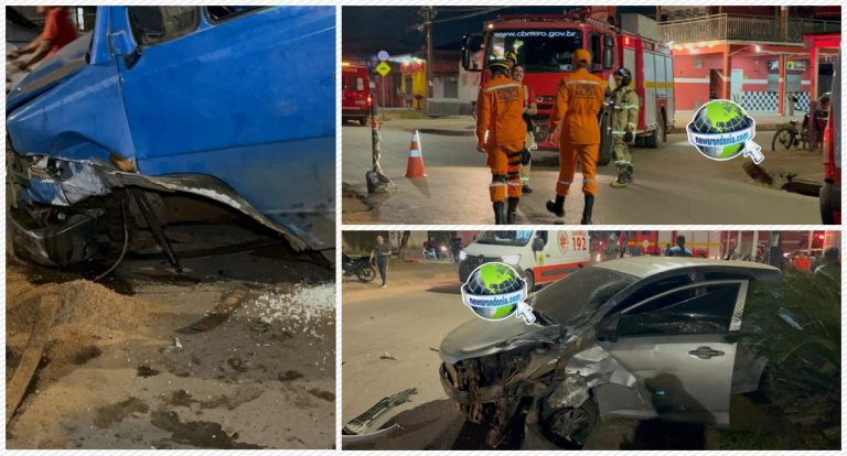 Motorista de HB20 fica ferido em colisão frontal com caminhão em Porto Velho - News Rondônia