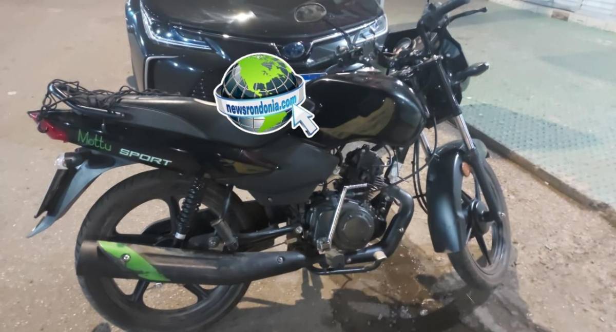 Motorista foge depois de atropelar moto aplicativo na zona sul
