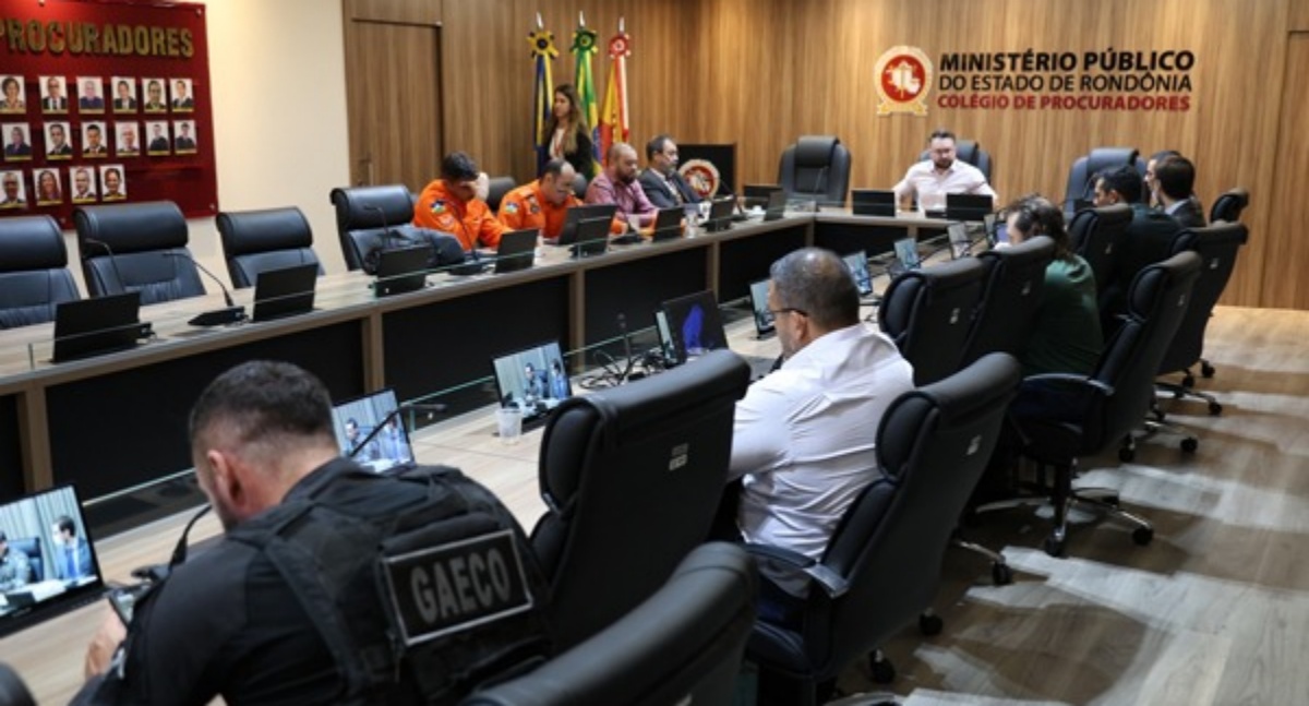MPRO realiza 3ª reunião estratégica integrada contra queimadas em Rondônia