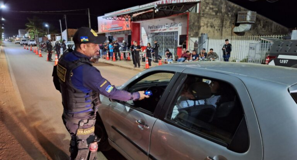 Operação Lei Seca Nacional reforça segurança no trânsito em seis municípios de Rondônia