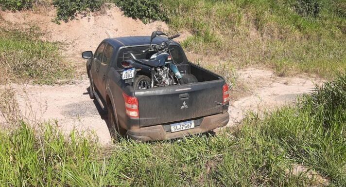 Motocicleta furtada é recuperada após prisão por embriaguez