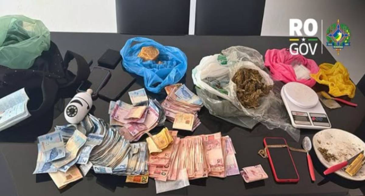 Polícia Civil de Rondônia prende foragido por homicídio e apreende drogas em Ariquemes