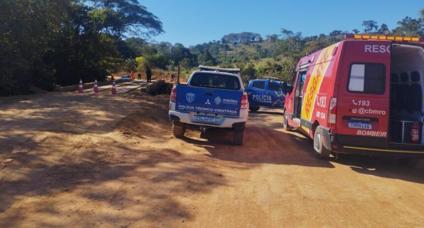 Corpo com sinais de execução é encontrado sob ponte rural