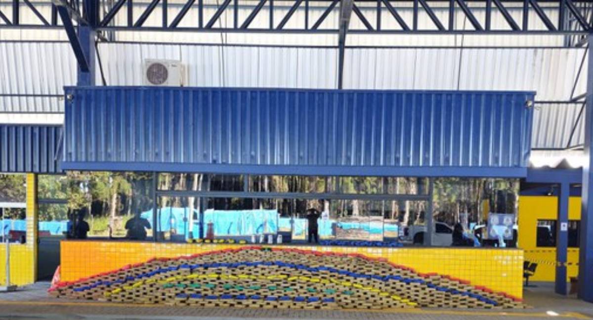 PRF apreende mais de uma tonelada de drogas, em Vilhena