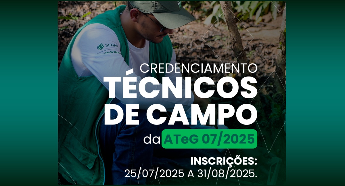 SENAR-RO abre credenciamento para profissionais prestarem Assistência Técnica e Gerencial em Rondônia