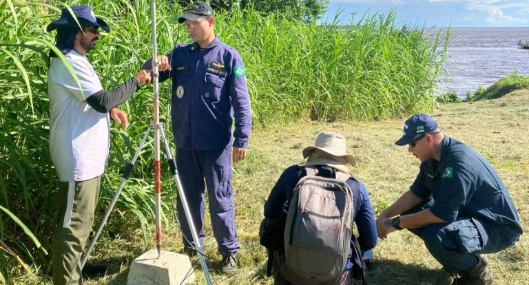 SGB e Marinha mapeiam Itacoatiara para assegurar monitoramento hidrológico essencial na Amazônia