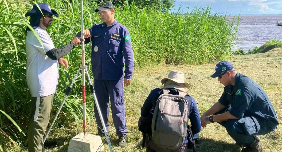 SGB e Marinha mapeiam Itacoatiara para assegurar monitoramento hidrológico essencial na Amazônia