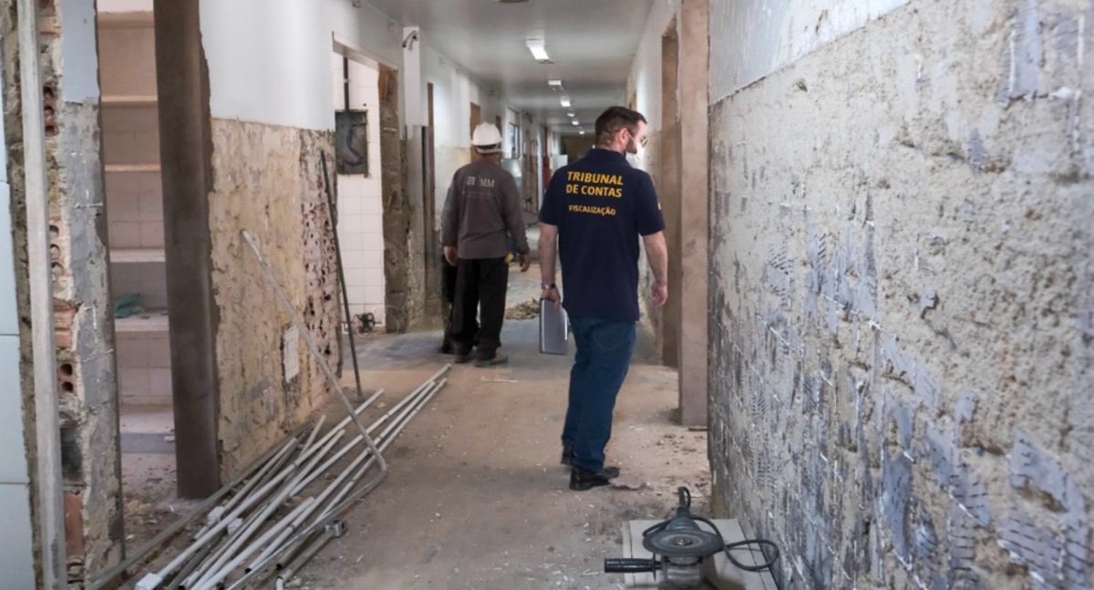 TCE-RO fiscaliza reforma na ala cardiovascular do Hospital de Base em Porto Velho