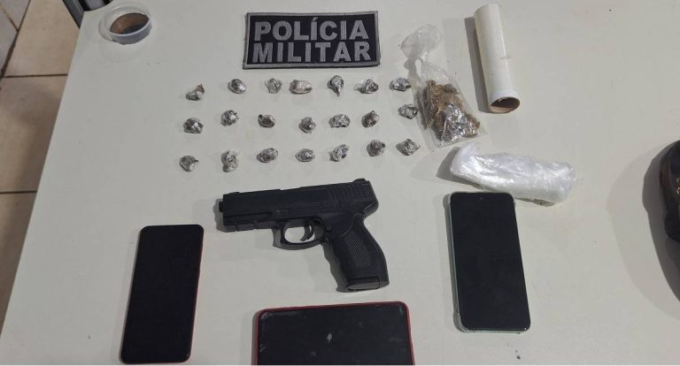 Trio é detido por tráfico de drogas na zona Leste de Porto Velho