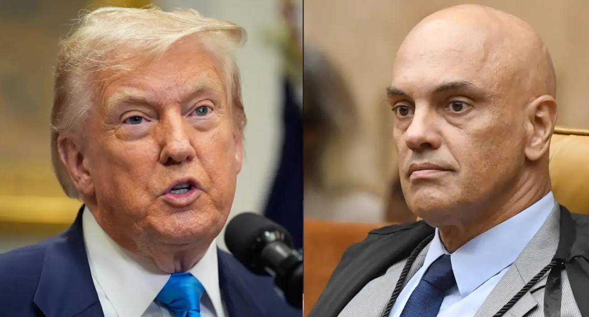 Trump cita Bolsonaro, Moraes e plataformas para justificar taxação