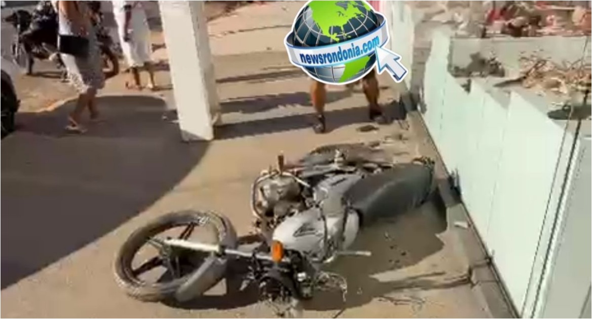 VÍDEO: Motociclista fica em estado grave após queda na zona leste de Porto Velho