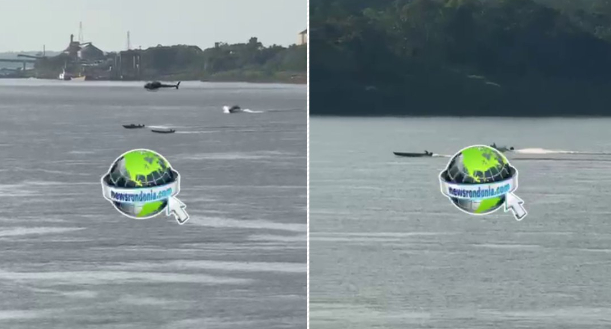 VÍDEO: Pescador é preso após perseguição e tiros no Rio Madeira