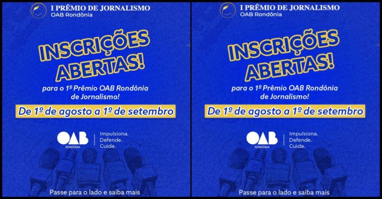 1º Prêmio OAB Rondônia de Jornalismo reconhece profissionais e estudantes da comunicação - News Rondônia