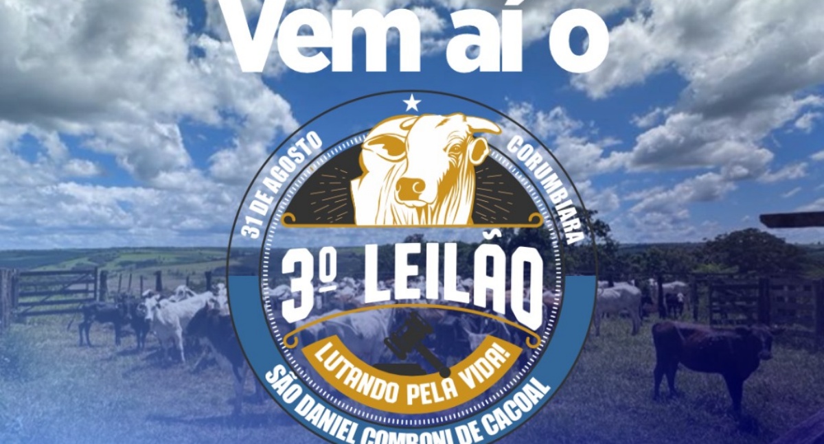 3º Leilão Solidário em Corumbiara une comunidade em prol da saúde e inclusão