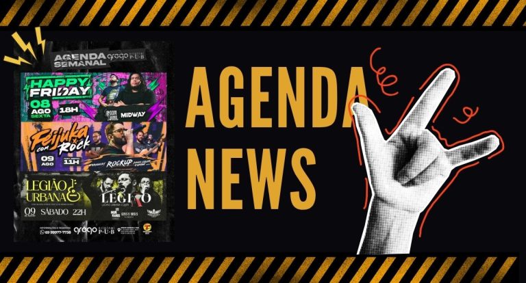 Agenda News: Grego Original Pub esquenta o fim de semana com muito rock e anuncia festa histórica de 14 anos no Monarka - News Rondônia