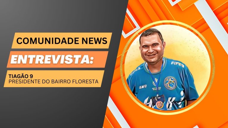 Comunidade News | Entrevista com Tiagão 9, presidente do Bairro Floresta - News Rondônia