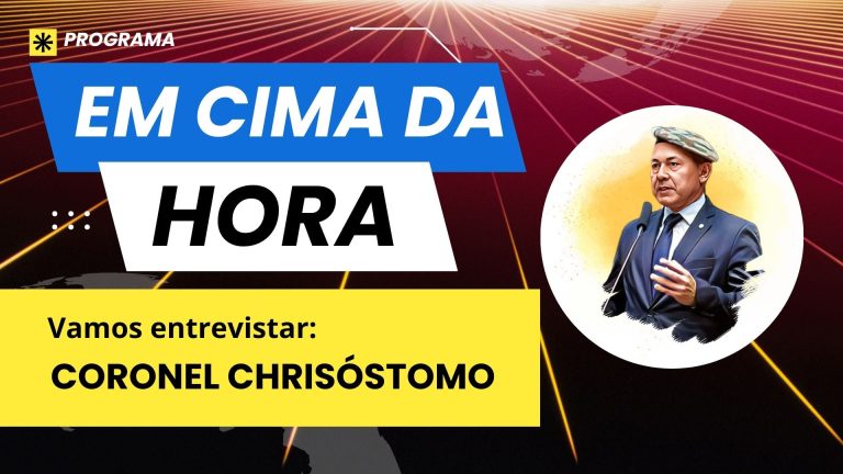 Em Cima da Hora | Entrevista com Coronel Chrisóstomo - News Rondônia