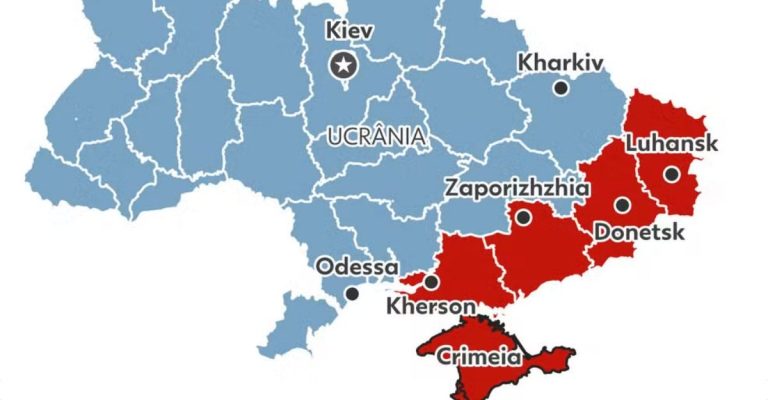 Crimeia, Zaporizhzhia e Donbas: territórios que Putin quer manter para aceitar cessar-fogo na Ucrânia - News Rondônia