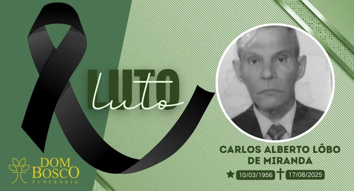 Nota de Falecimento: Carlos Alberto Lôbo de Miranda