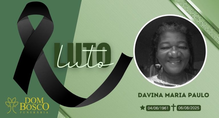 Nota de pesar: Davina Maria Paulo - News Rondônia