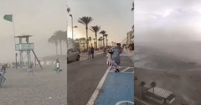 'Explosão de calor' assusta turistas na Espanha com ventos de quase 100 km/h - News Rondônia