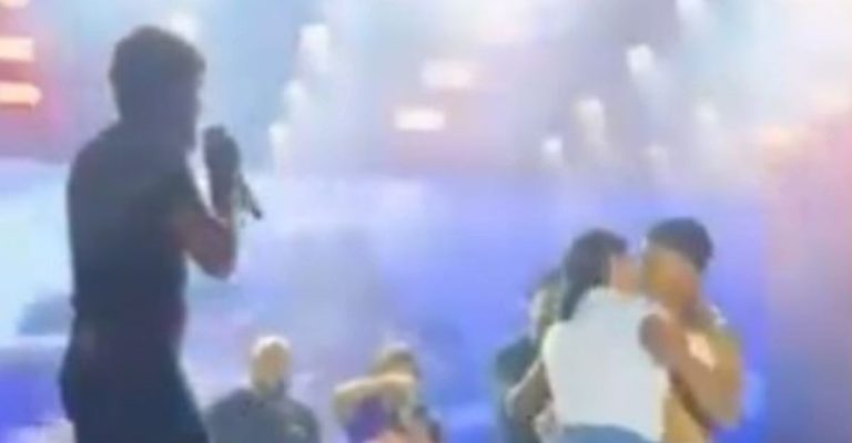 Homem se arrepende após beijar outra mulher em show de Nattanzinho por R$ 1 mil - News Rondônia
