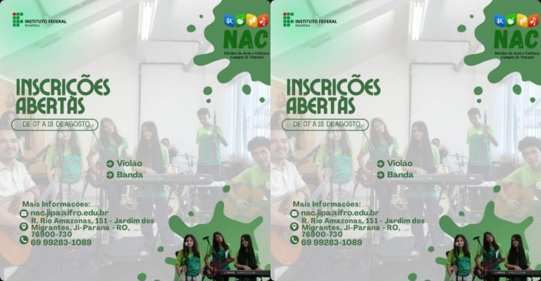 IFRO Ji-Paraná oferece aulas gratuitas de violão e banda estudantil pelo projeto “Música para Todos” - News Rondônia