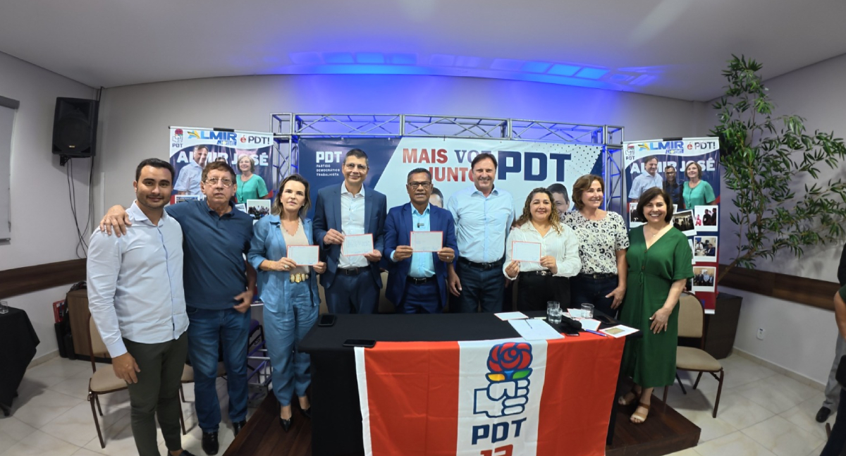 PDT reforça quadro em Rondônia com novas lideranças - News Rondônia