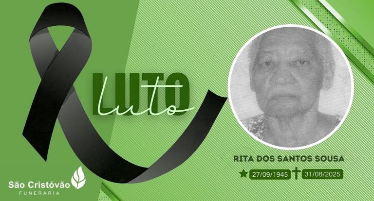Nota de pesar: Rita dos Santos Sousa - News Rondônia