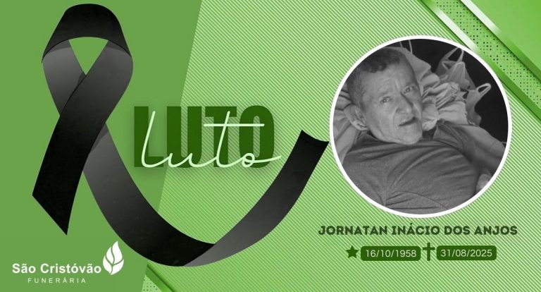 Nota de pesar: Jornatan Inácio dos Anjos