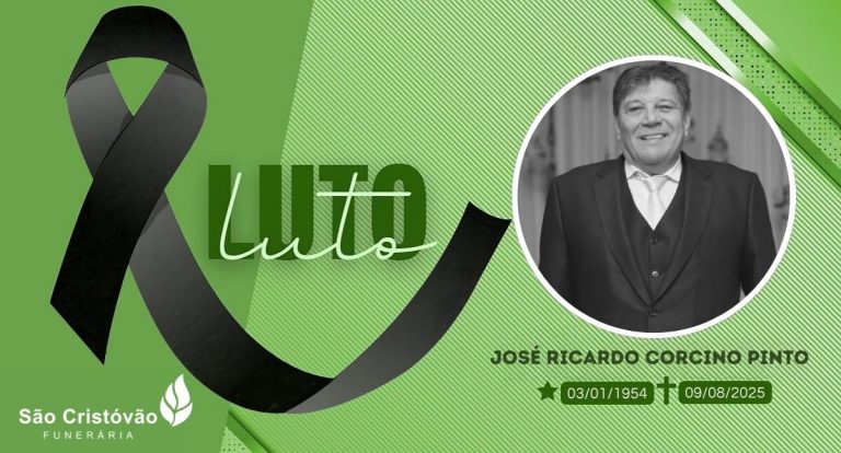 Nota de Falecimento: José Ricardo Corcino Pinto - News Rondônia