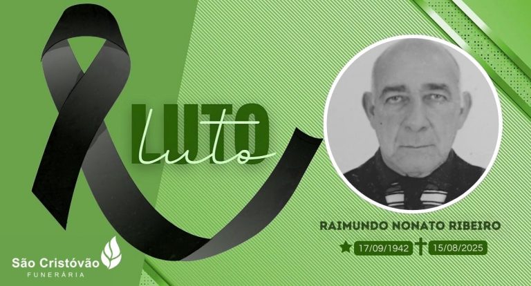 Nota de pesar: Raimundo Nonato Ribeiro - News Rondônia