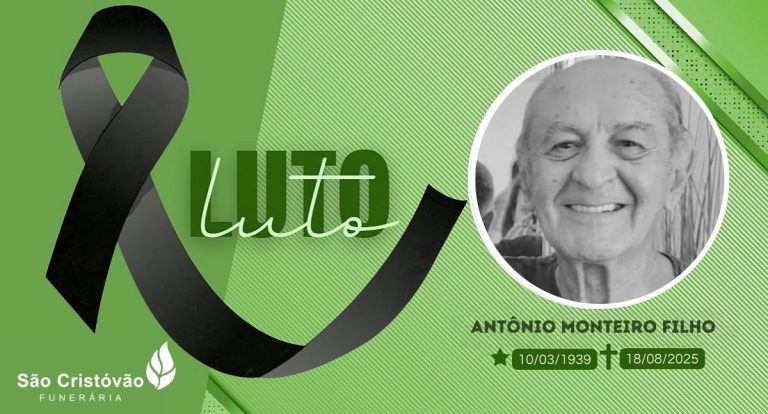 Nota de pesar: Antônio Monteiro Filho - News Rondônia