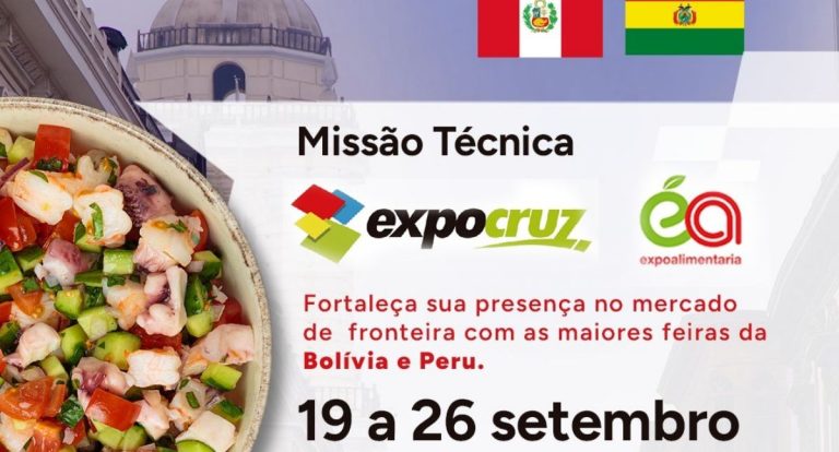Sebrae RO abre 2ª chamada para missão internacional na EXPOCRUZ e EXPOALIMENTARIA 2025 - News Rondônia