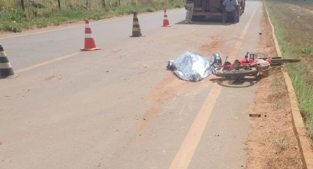 Acidente em Vilhena mata mulher que pilotava bicicleta elétrica