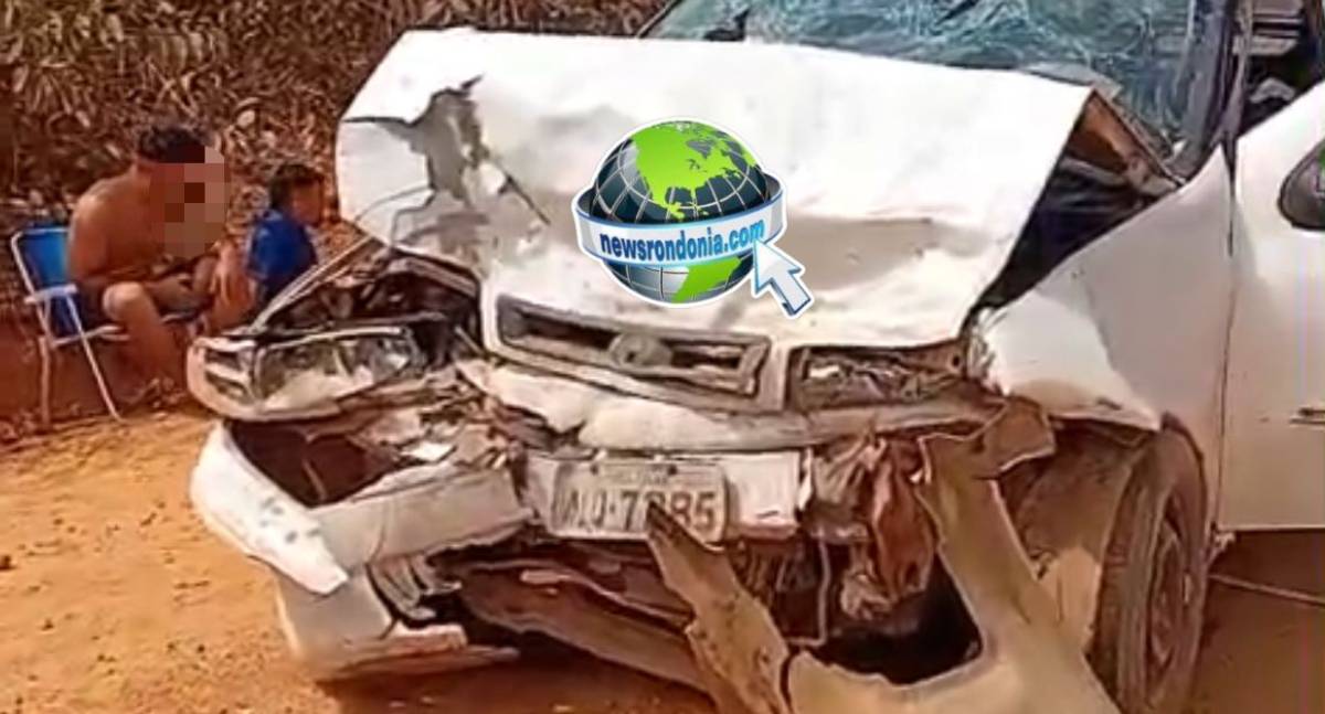 Acidente entre carros deixa quatro feridos na BR-319 em Porto Velho