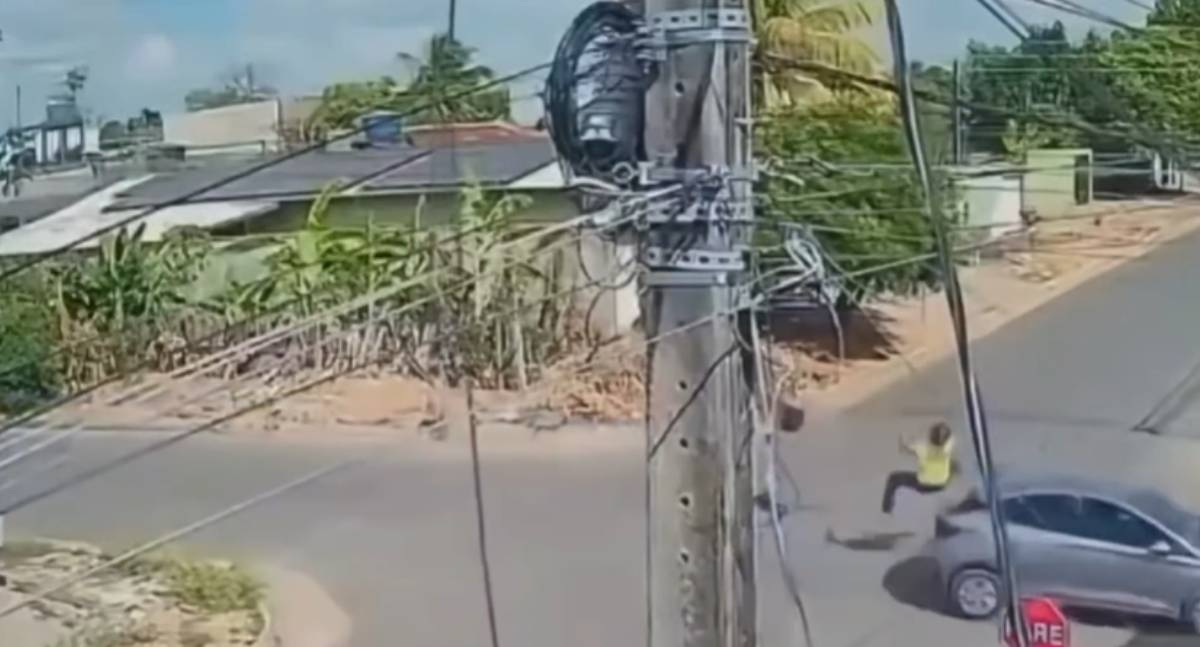 VÍDEO: Acidente grave deixa motociclista ferido em Ji-Paraná