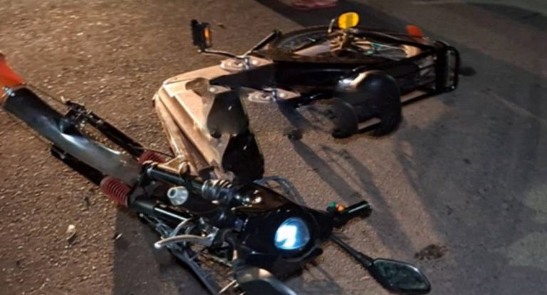 Adolescente fica ferido após colisão com carro em Ji-Paraná
